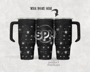 30oz Laser Tumbler Mockup
