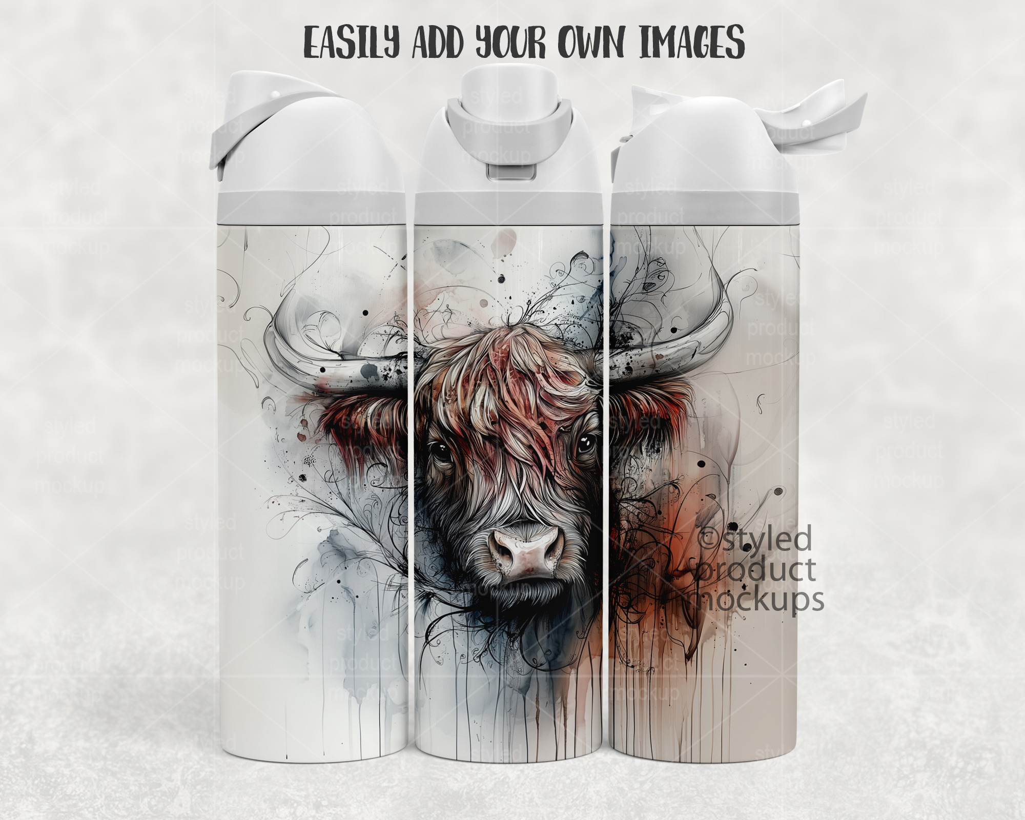 32oz Tumbler Mockup