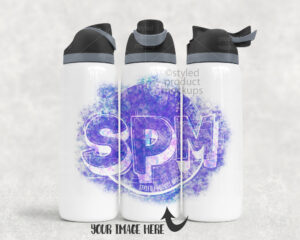 40oz Water Bottle Mockup