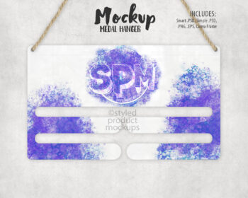 Medal Hanger Mockup