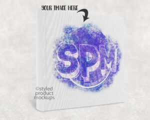 Fabric Photo Album Mockup