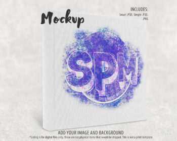 Fabric Photo Album Mockup