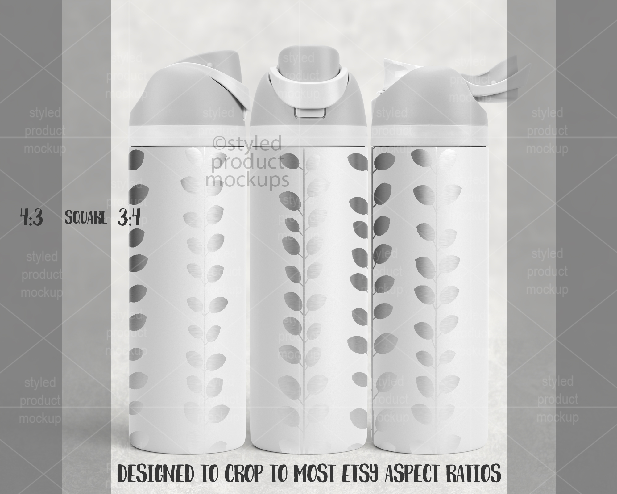 24oz Laser Tumbler Mockup