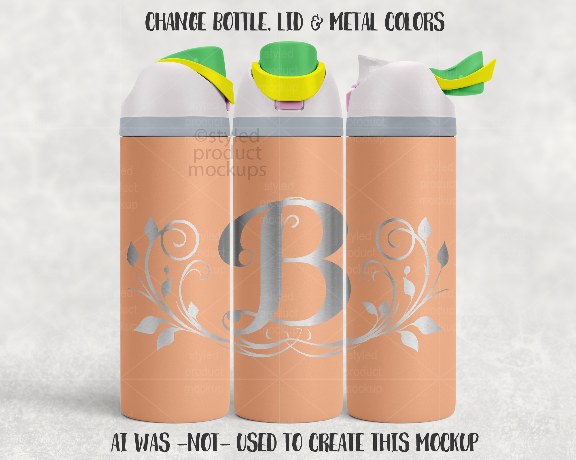 24oz Laser Tumbler Mockup