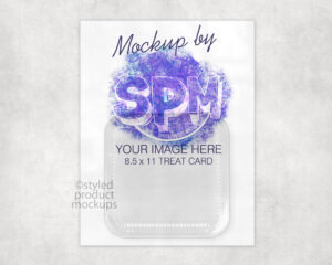 Jumbo Treat Card Mockup
