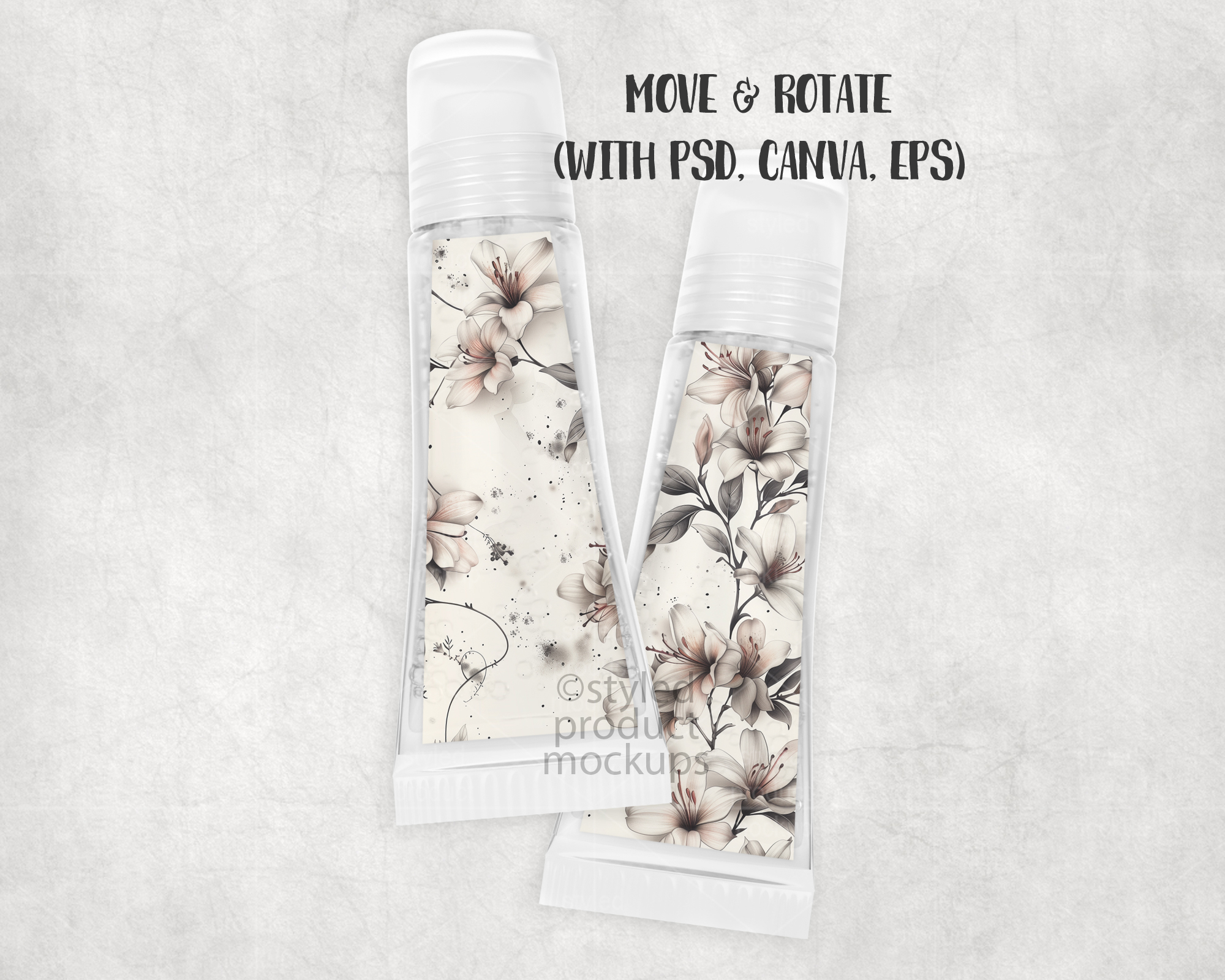 Lip Gloss Label Mockup