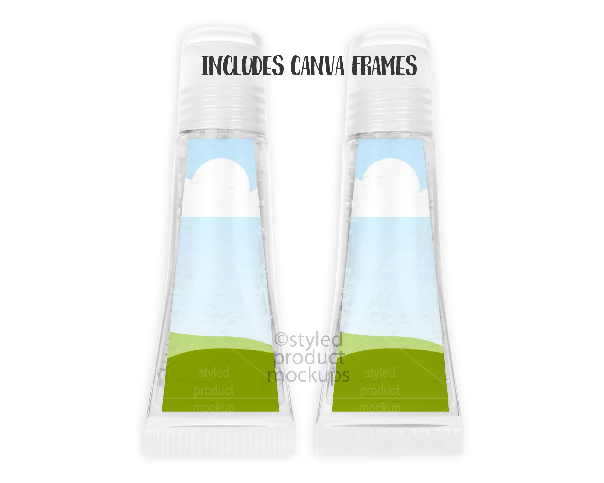 Lip Gloss Label Mockup
