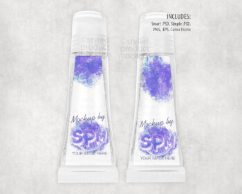 Lip Gloss Label Mockup