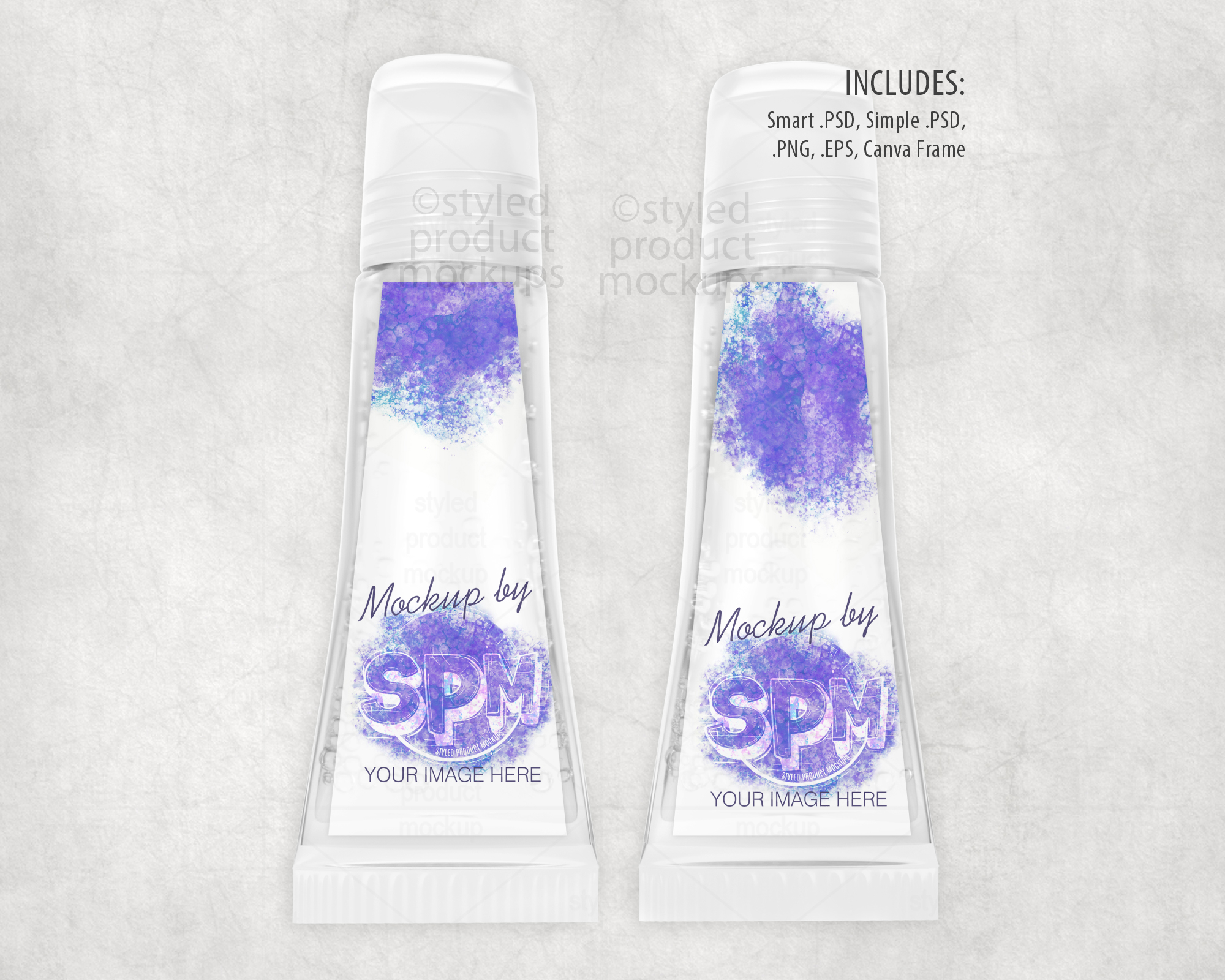 Lip Gloss Label Mockup