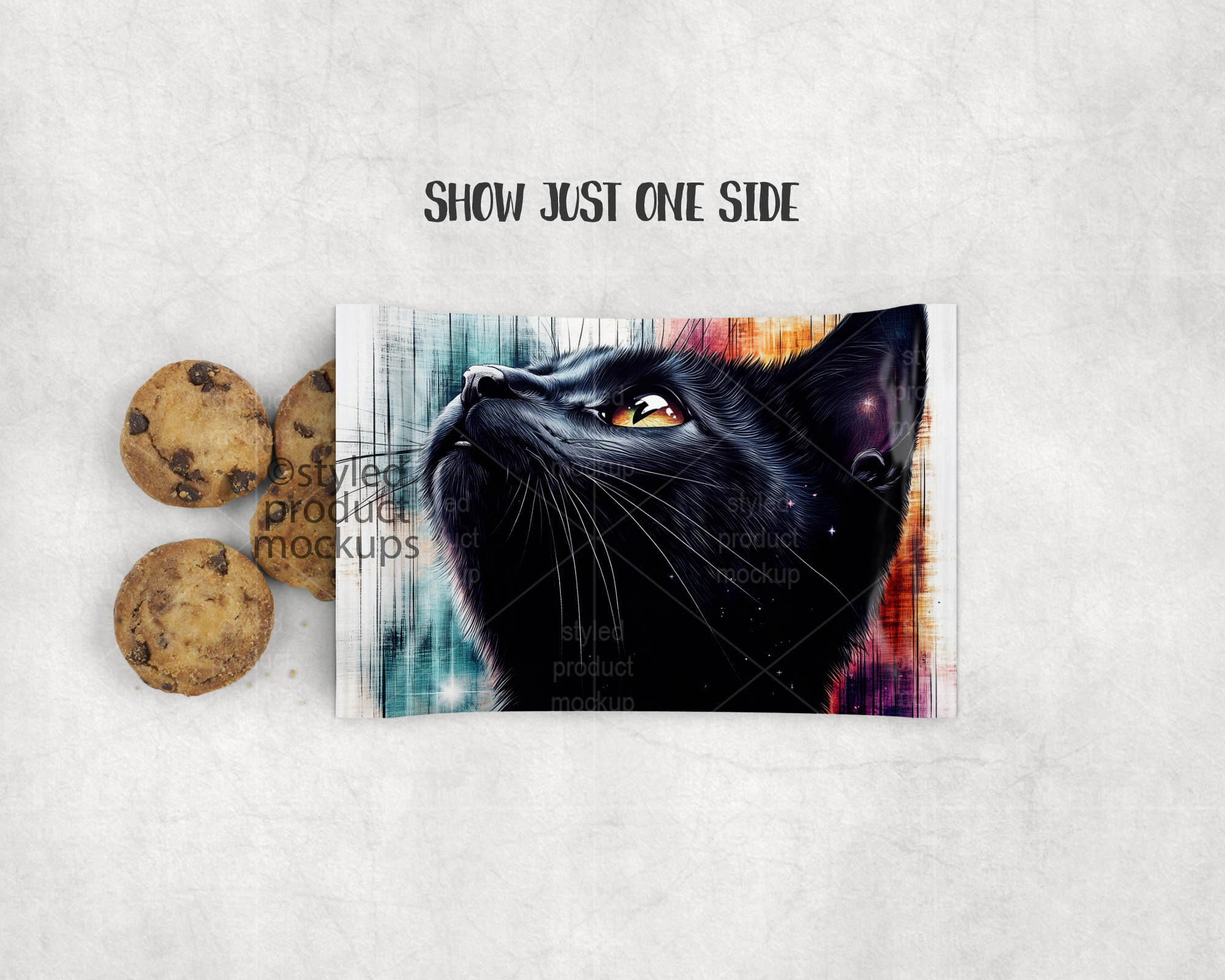 Mini Cookie Wrapper Mockup