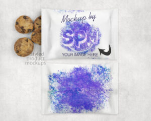 Mini Cookie Wrapper Mockup