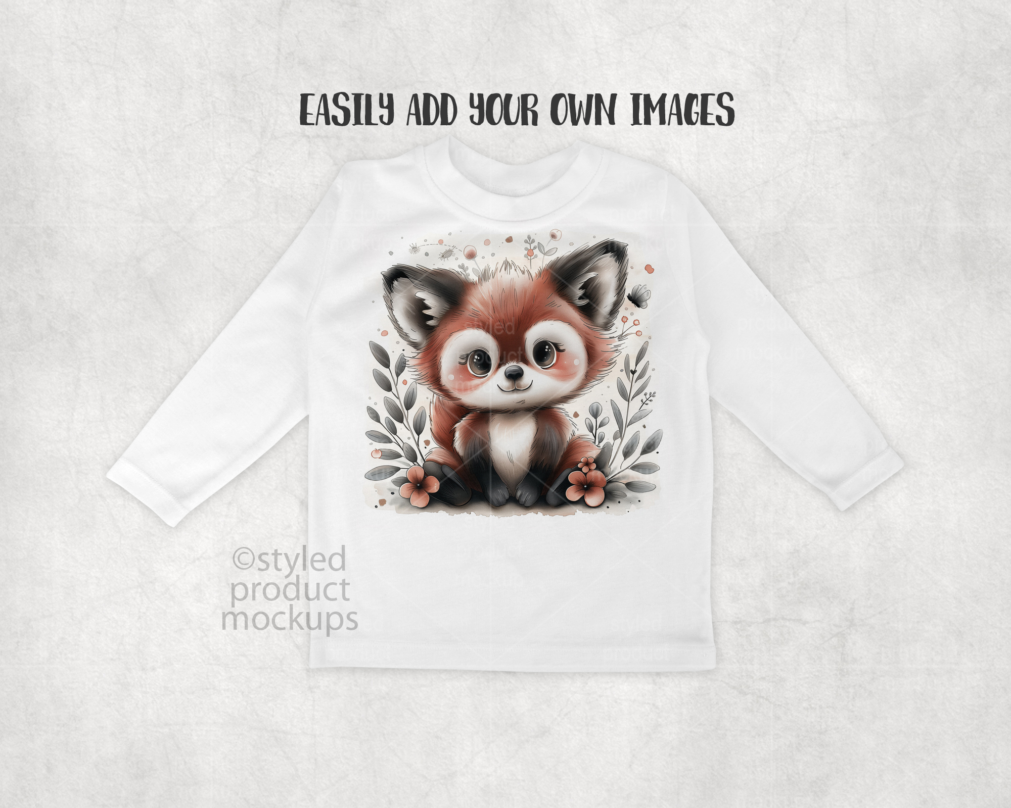 Baby Pullover Shirt Mockup