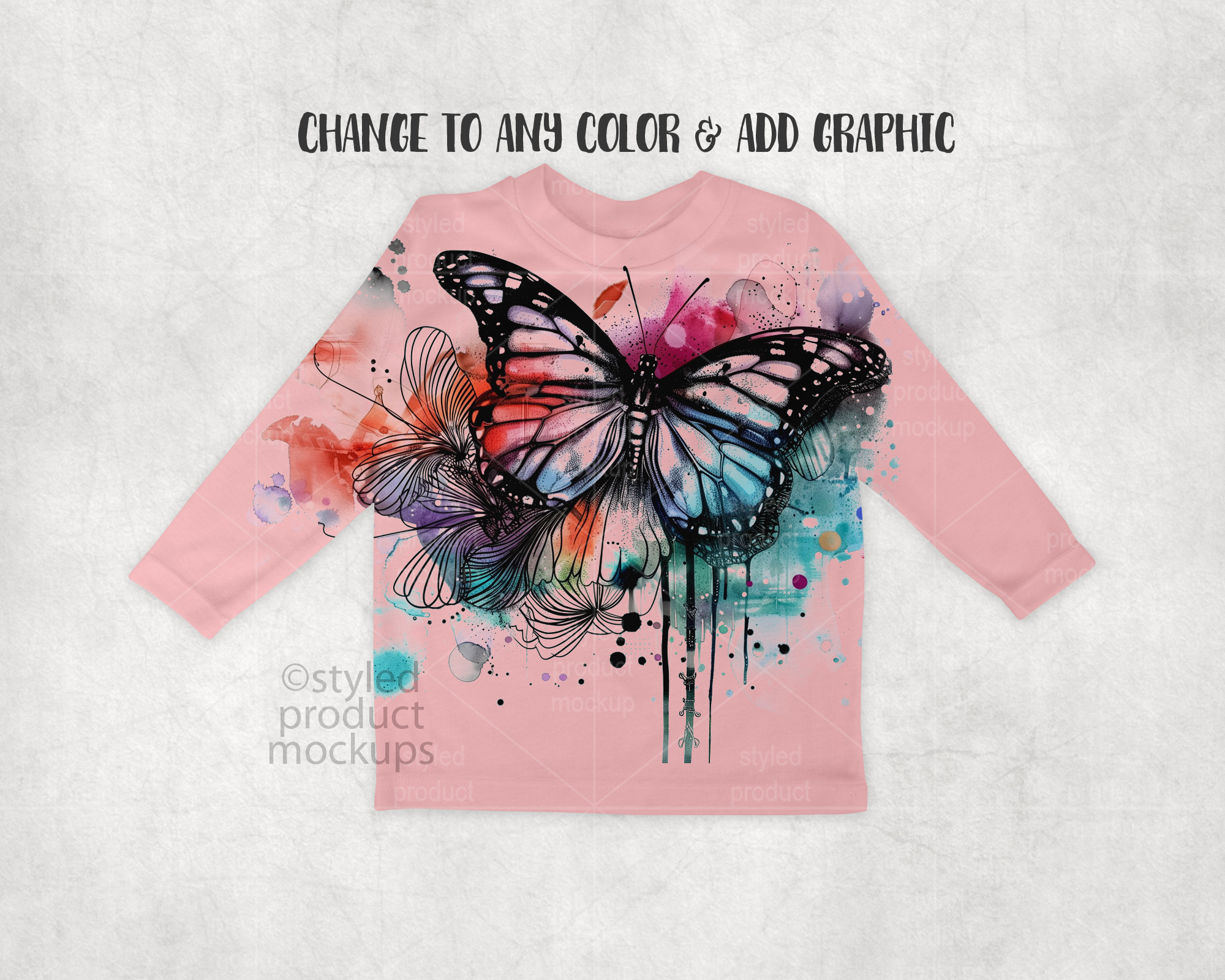 Baby Pullover Shirt Mockup