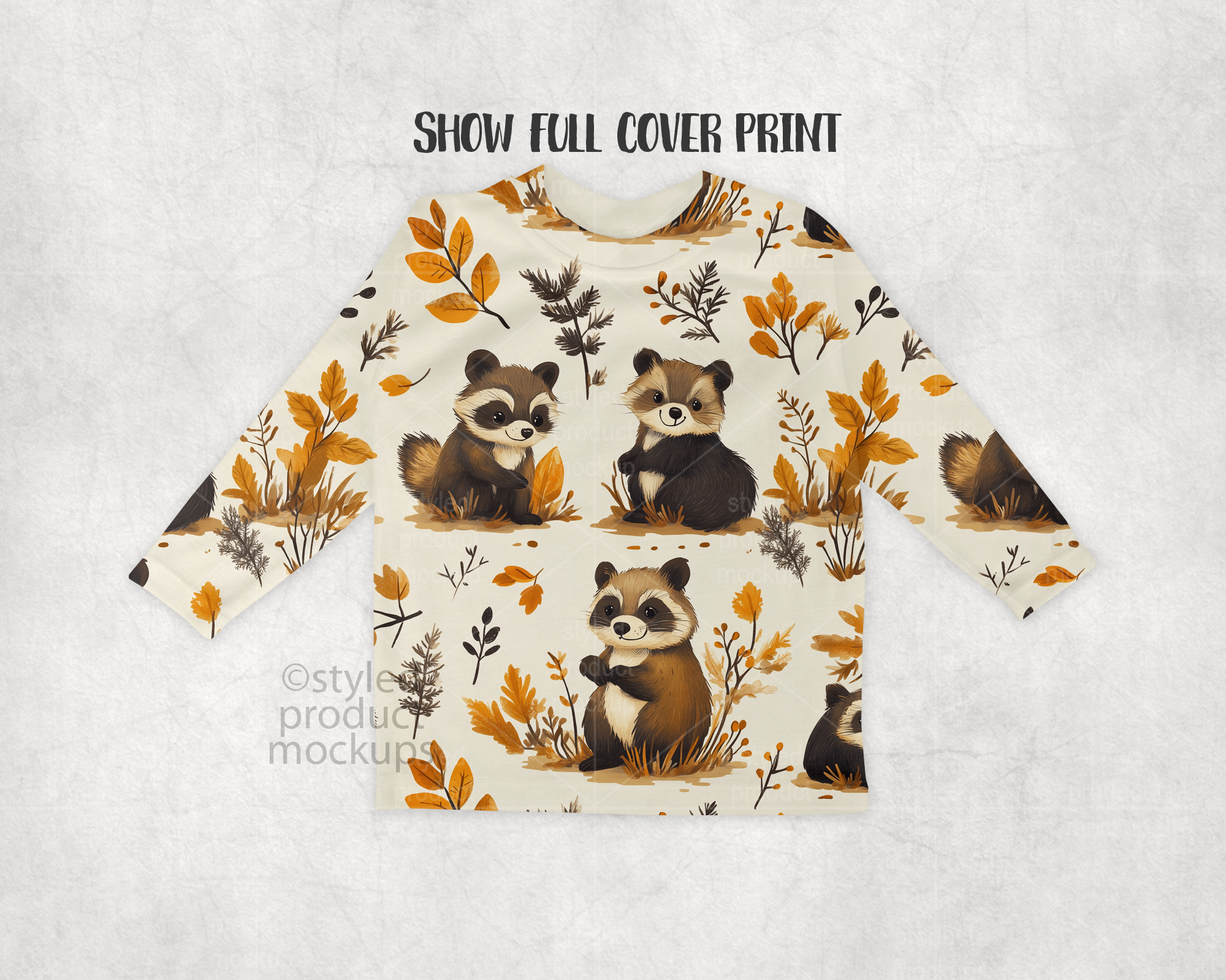 Baby Pullover Shirt Mockup