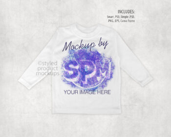 Baby Pullover Shirt Mockup