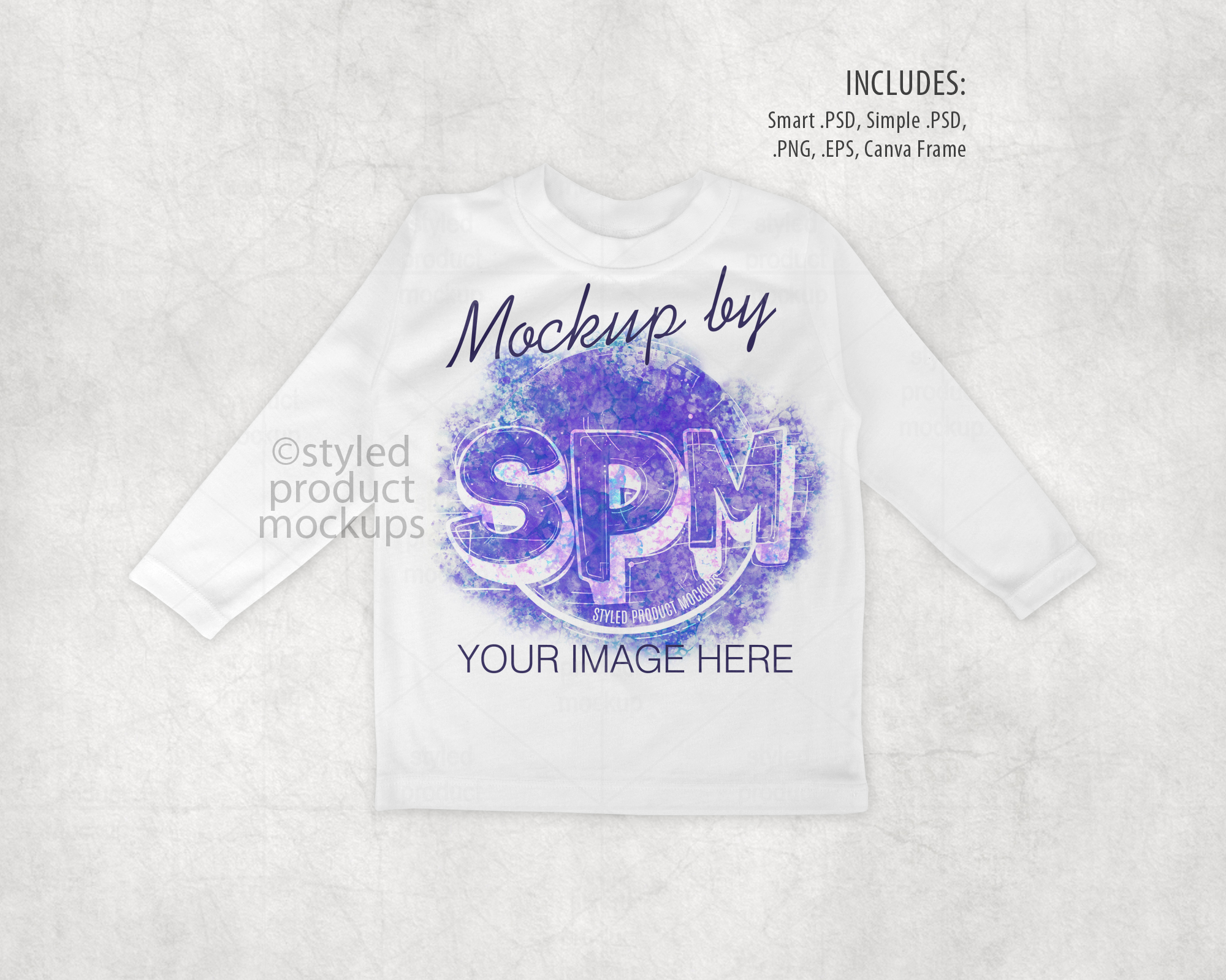 Baby Pullover Shirt Mockup