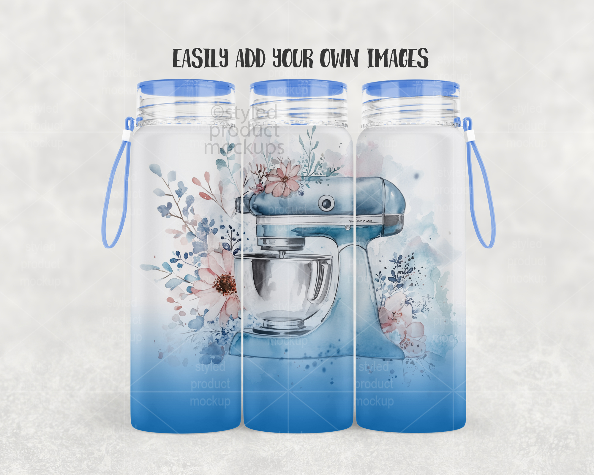 17oz Frosted Tumbler Mockup