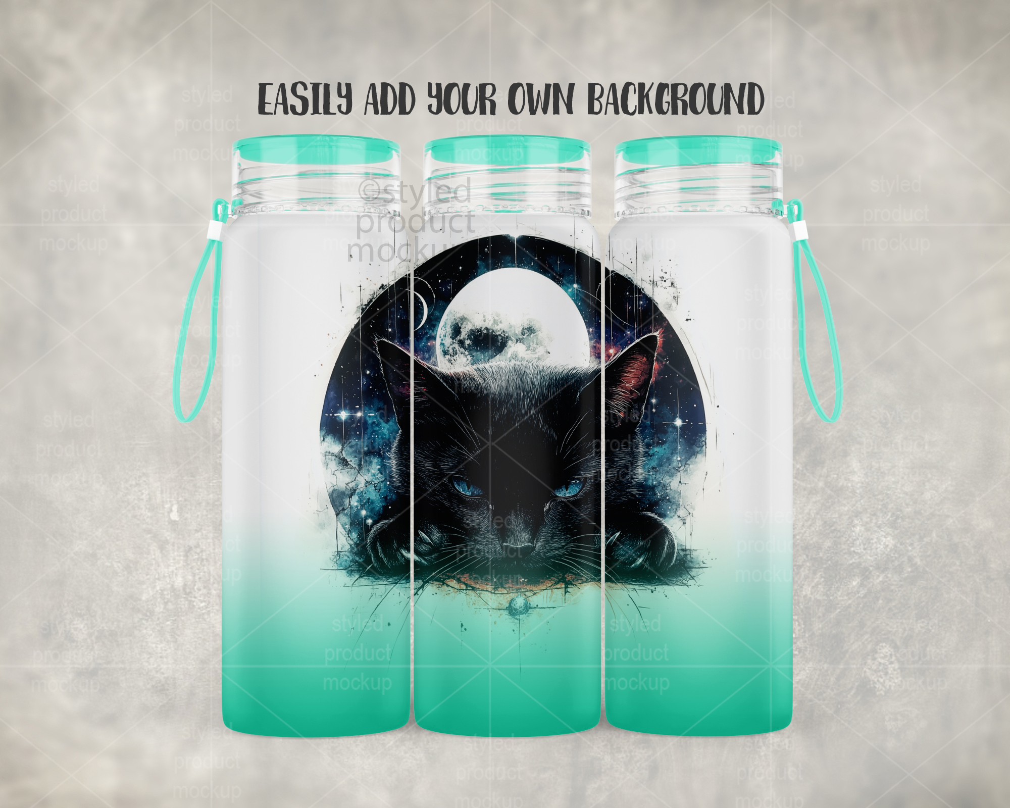 17oz Frosted Tumbler Mockup