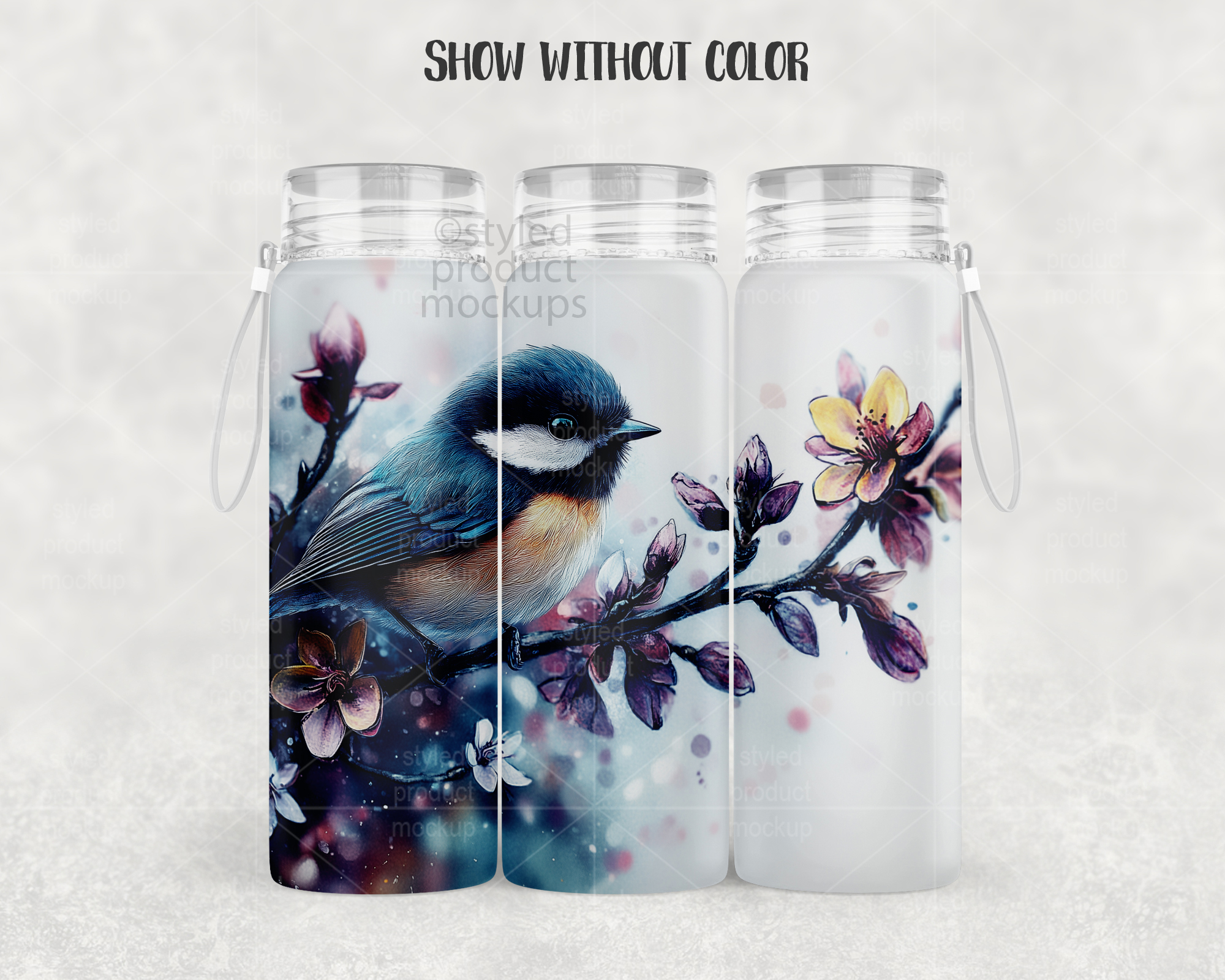17oz Frosted Tumbler Mockup
