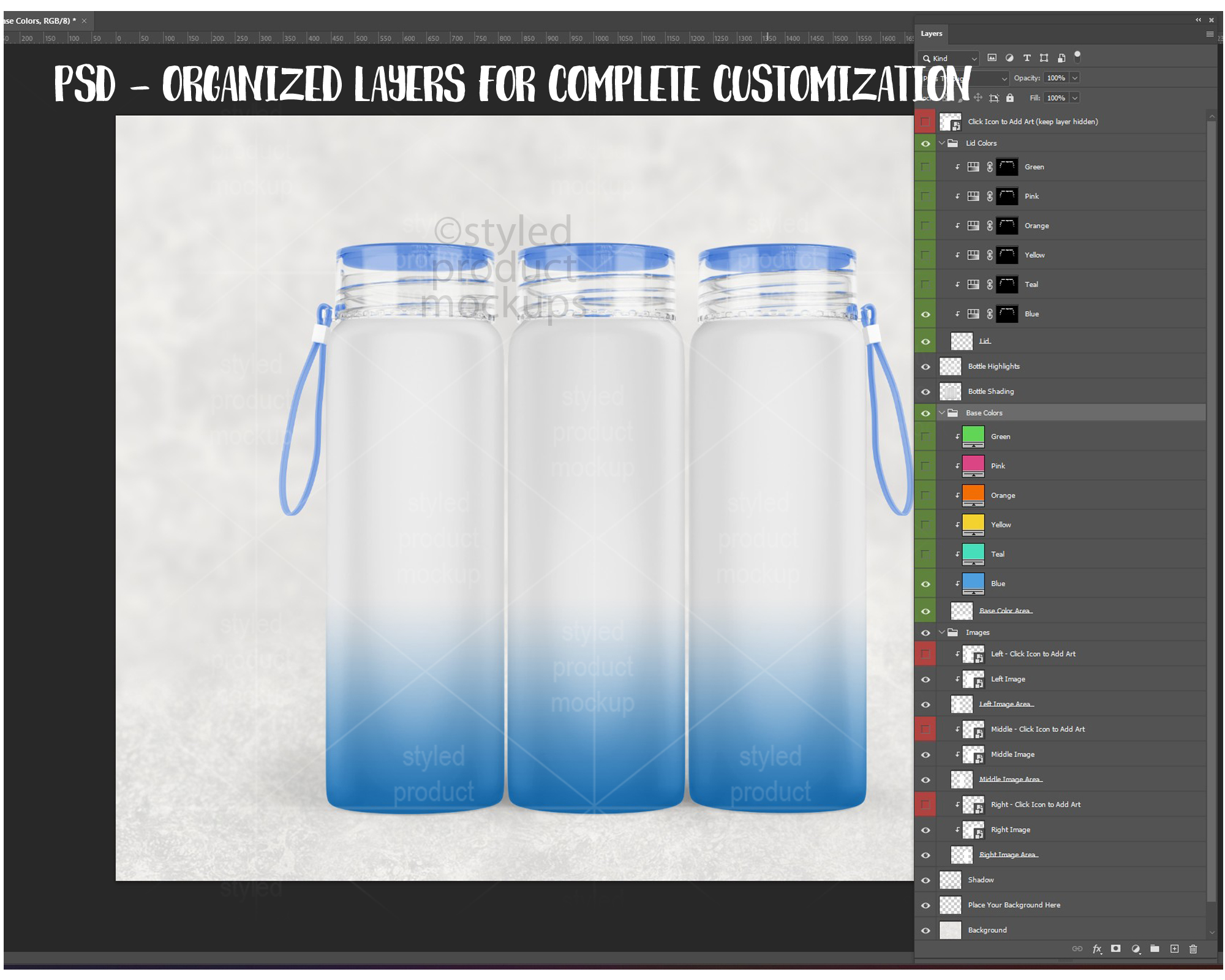 17oz Frosted Tumbler Mockup