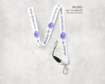 Sublimation Lanyard Mockup