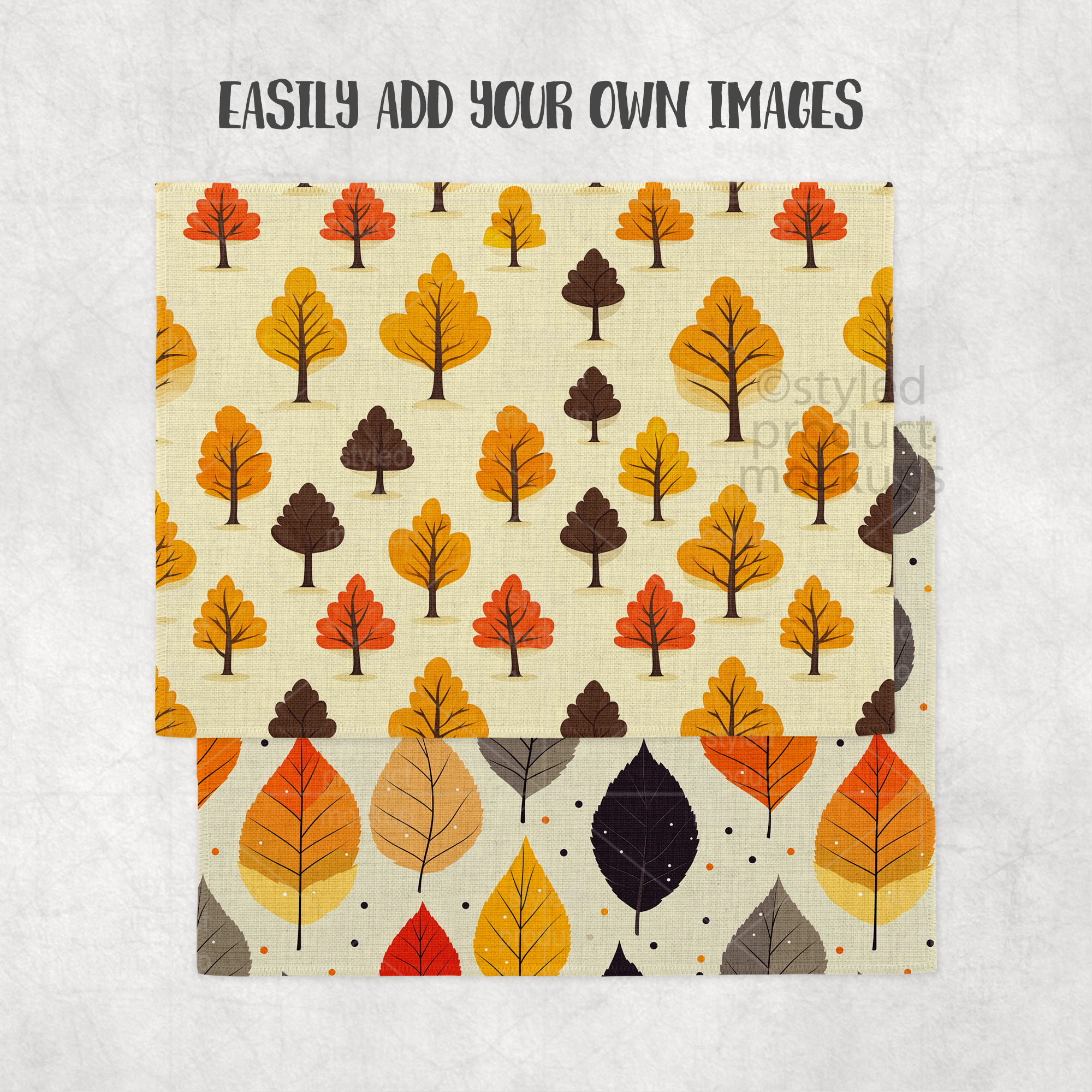 12x16 Linen Placemat Mockup
