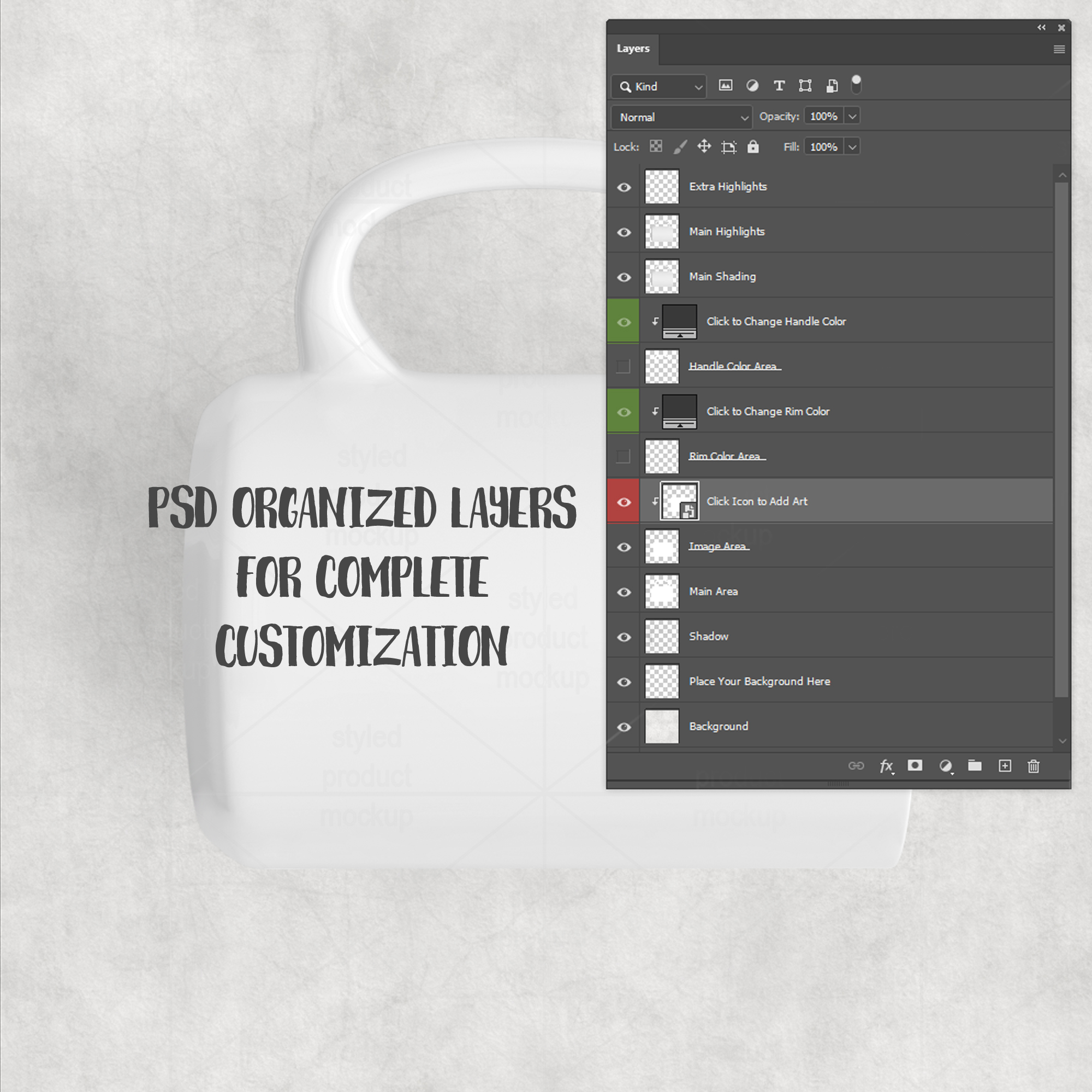 15oz Mug Side Mockup