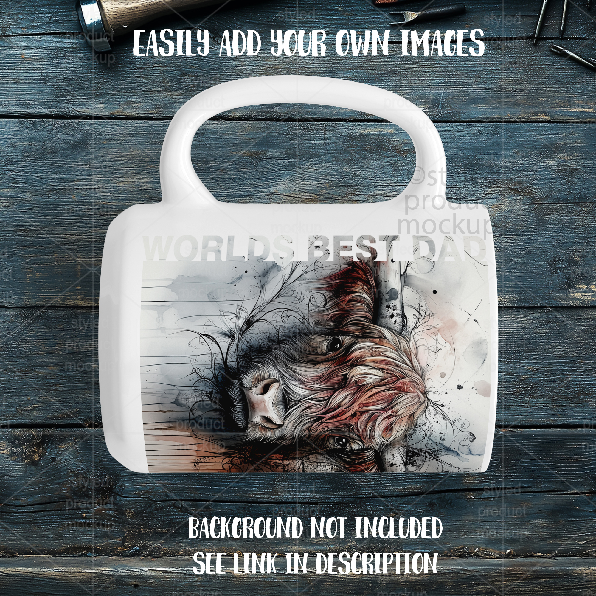 15oz Mug Side Mockup