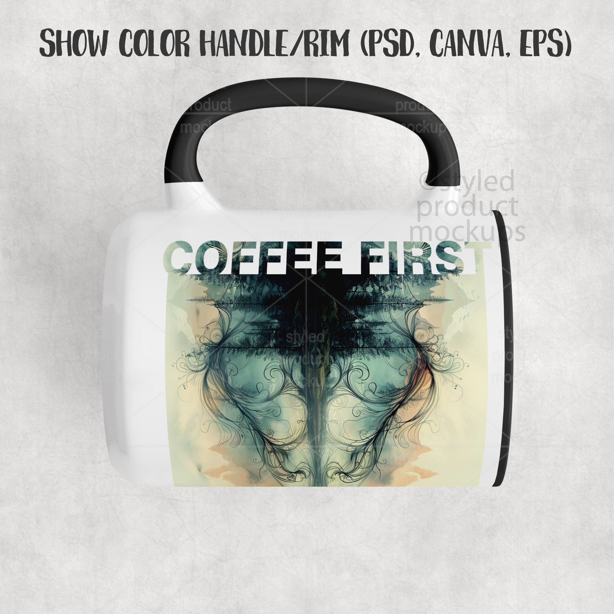15oz Mug Side Mockup