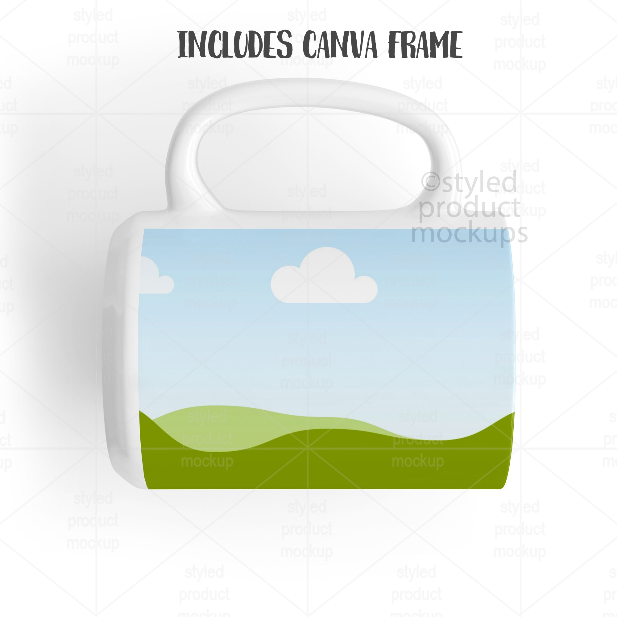 15oz Mug Side Mockup