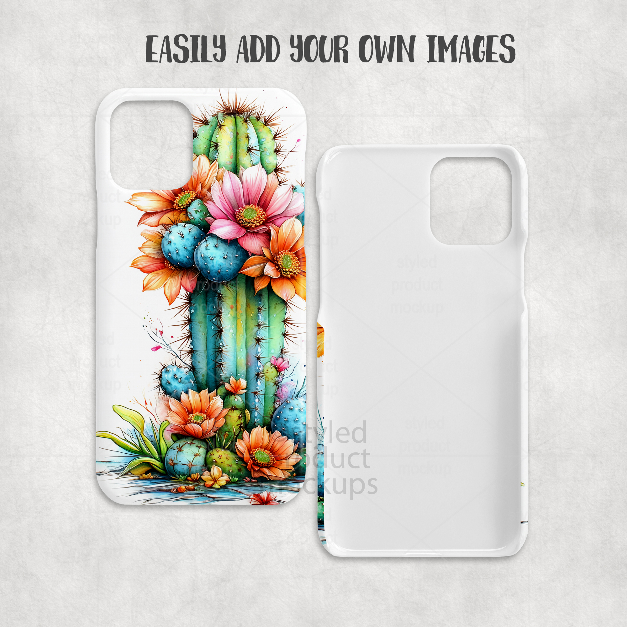 3D iPhone 11 Case Mockup