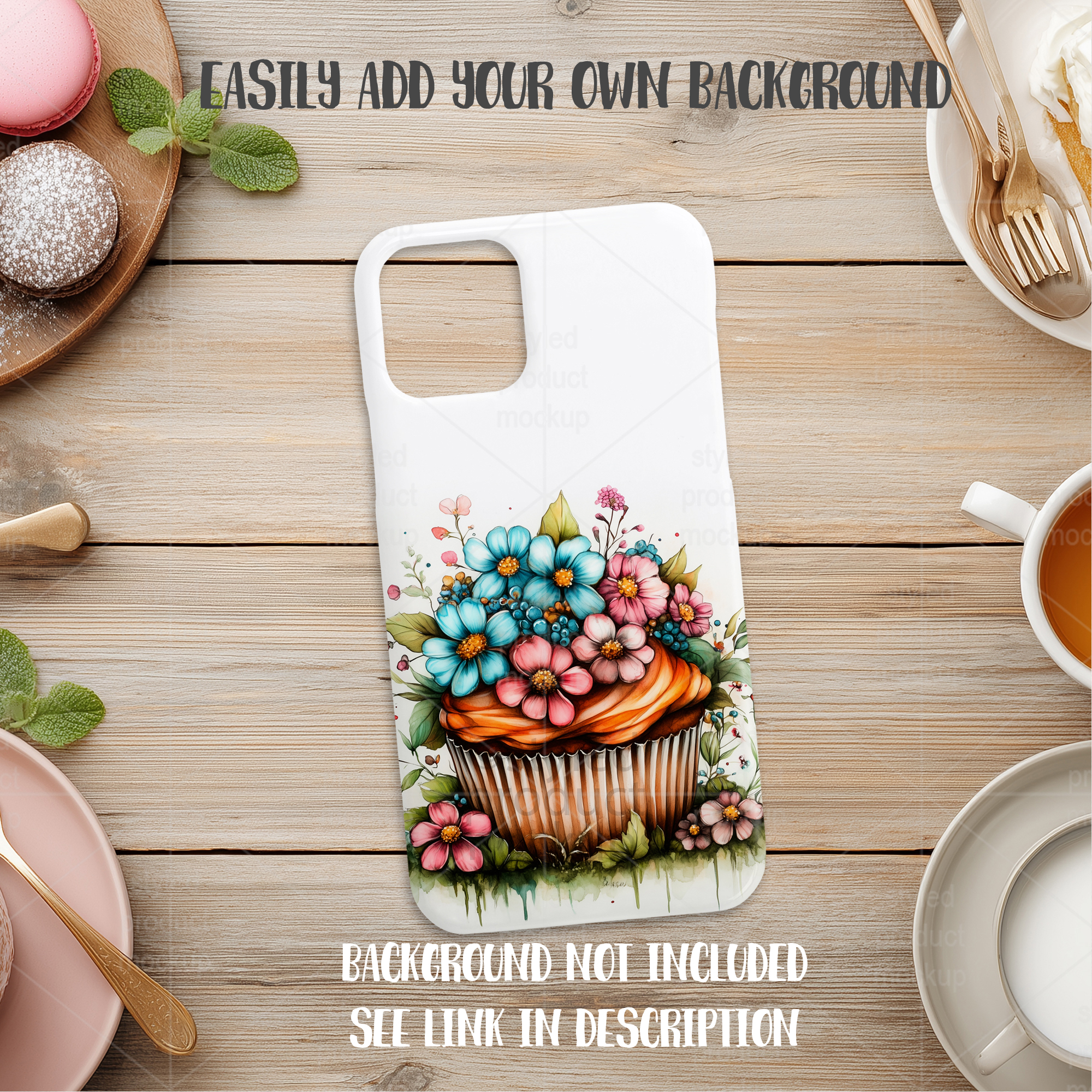 3D iPhone 11 Case Mockup
