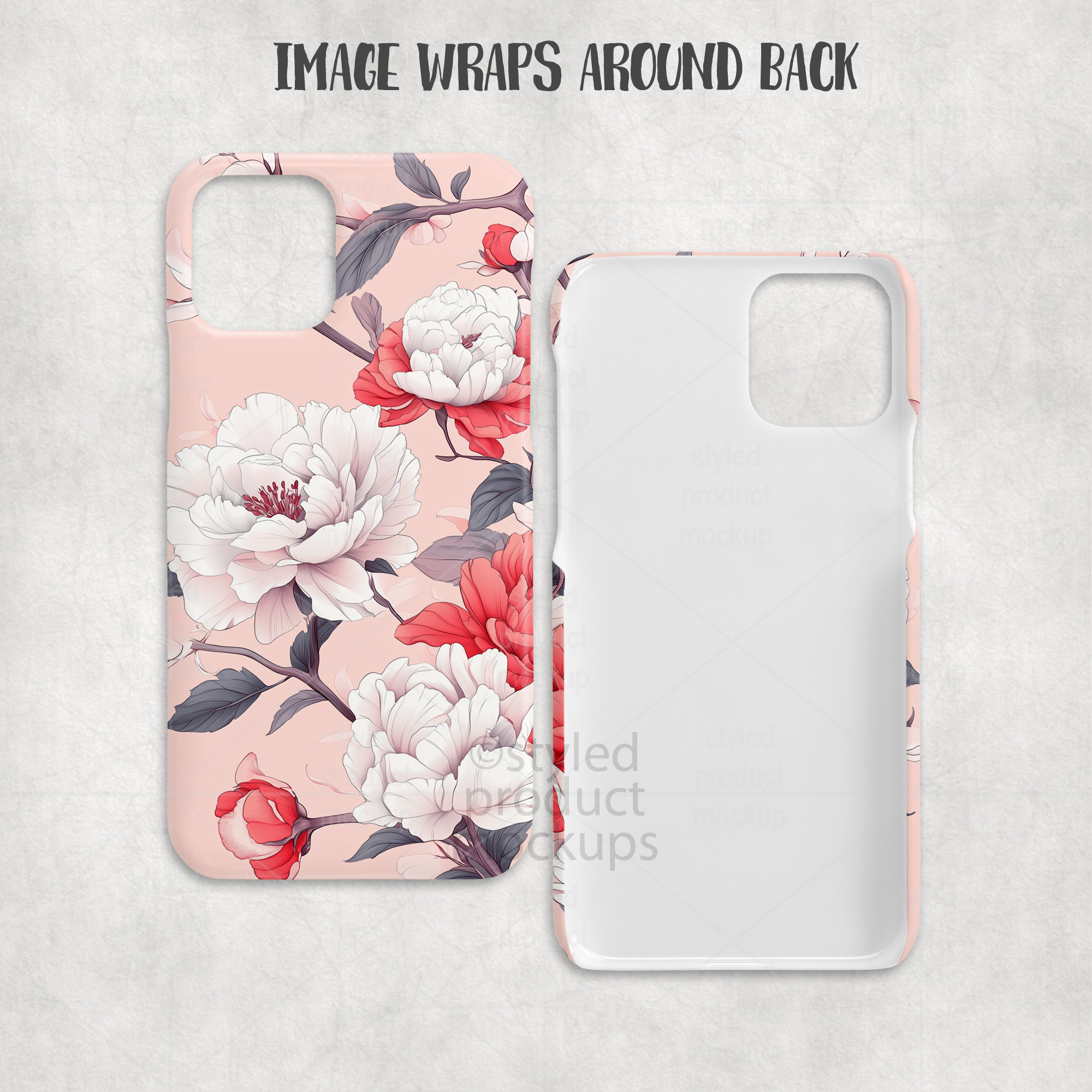 3D iPhone 11 Case Mockup