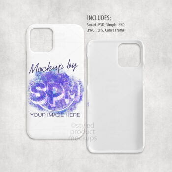 3D iPhone 11 Case Mockup