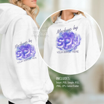 Sweatshirt on Model Mockup