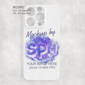 iPhone 15 Pro Max Case Mockup