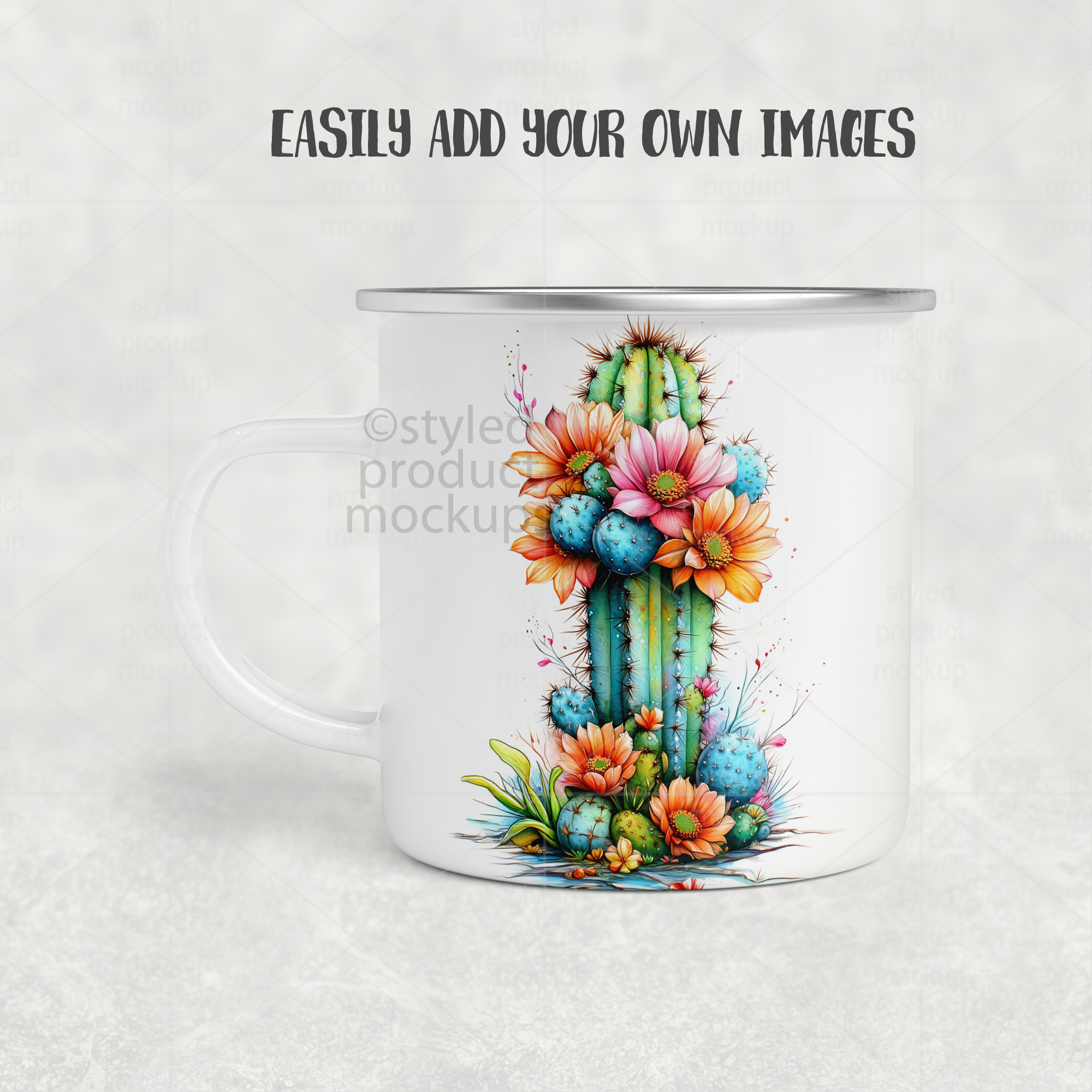 11oz camp mug Mockup