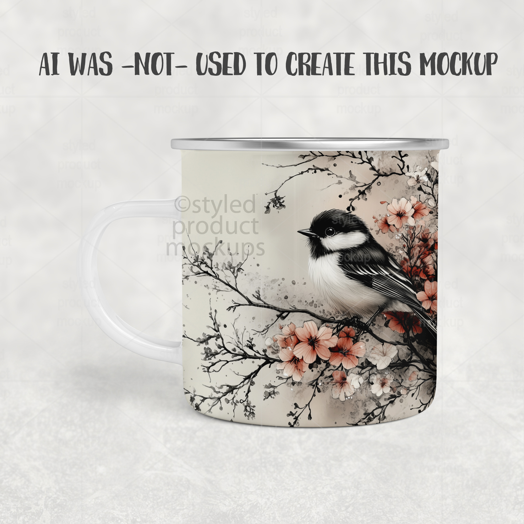 11oz camp mug Mockup
