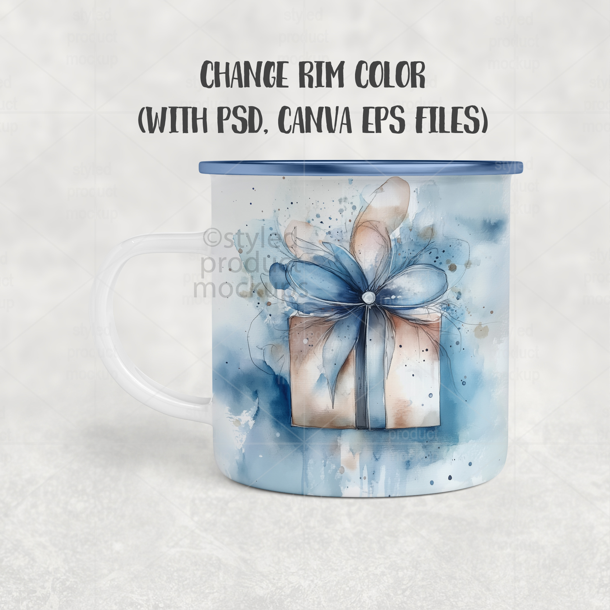 11oz camp mug Mockup