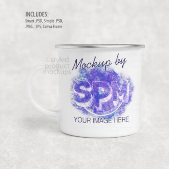 11oz camp mug Mockup