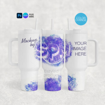 40 oz Tumbler Mockup
