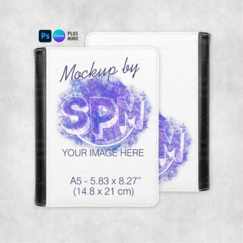 A5 Refillable Journal Mockup