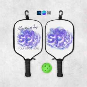 Pickleball Paddle Cover Mockup