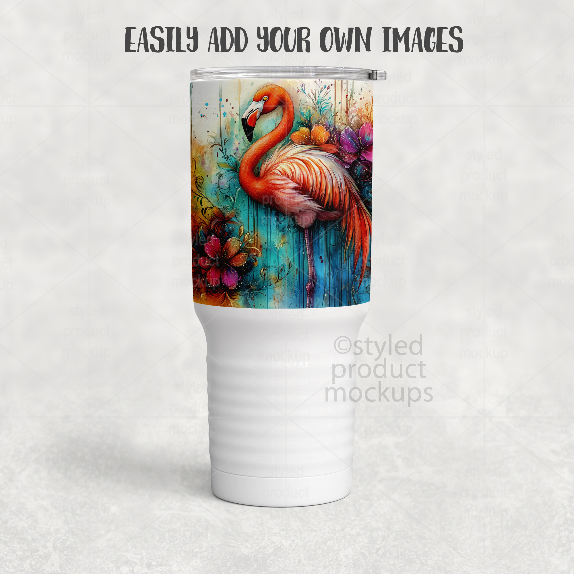 20oz Ringneck Tumbler Mockup