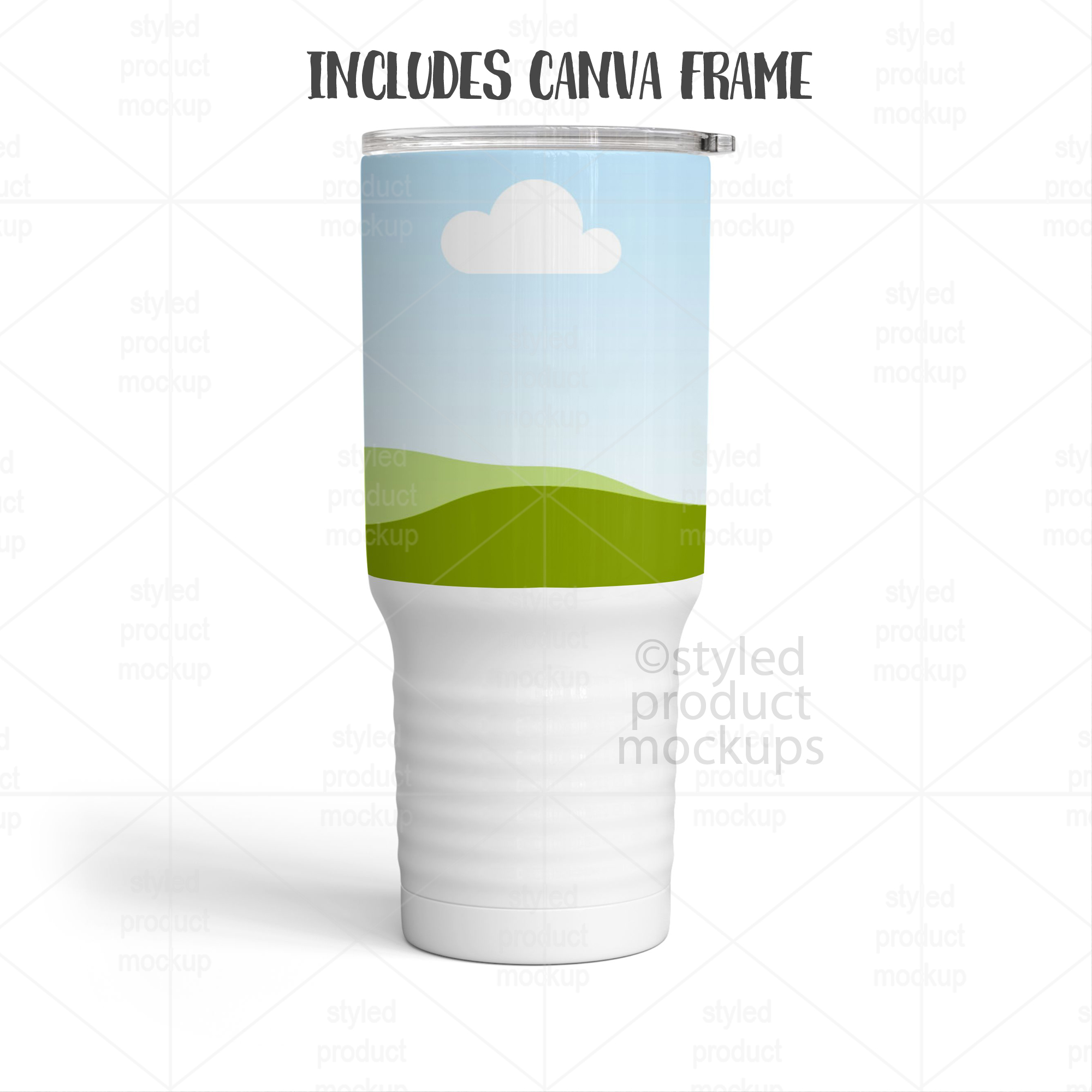 20oz Ringneck Tumbler Mockup