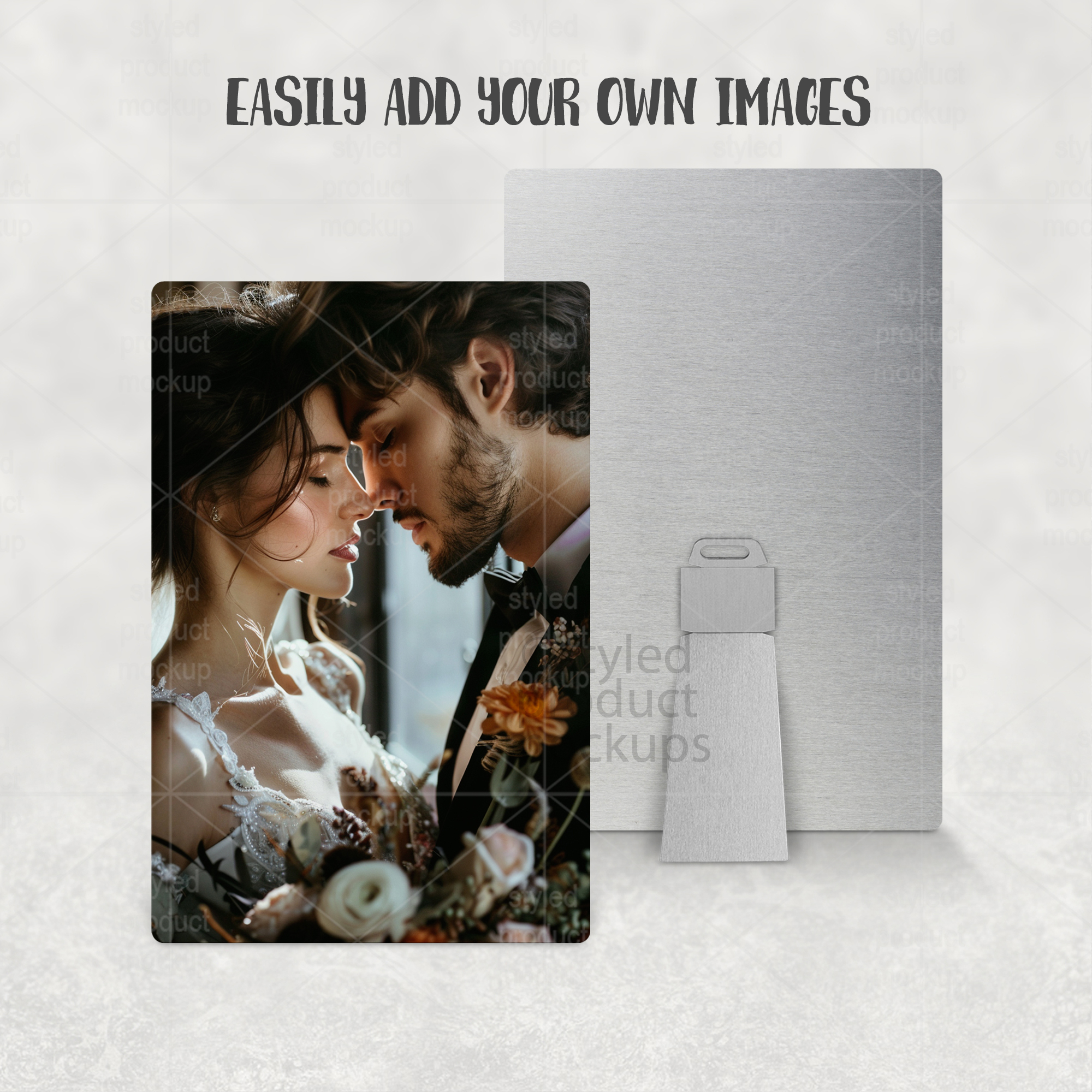 8x12 Aluminum Photo Panel Mockup