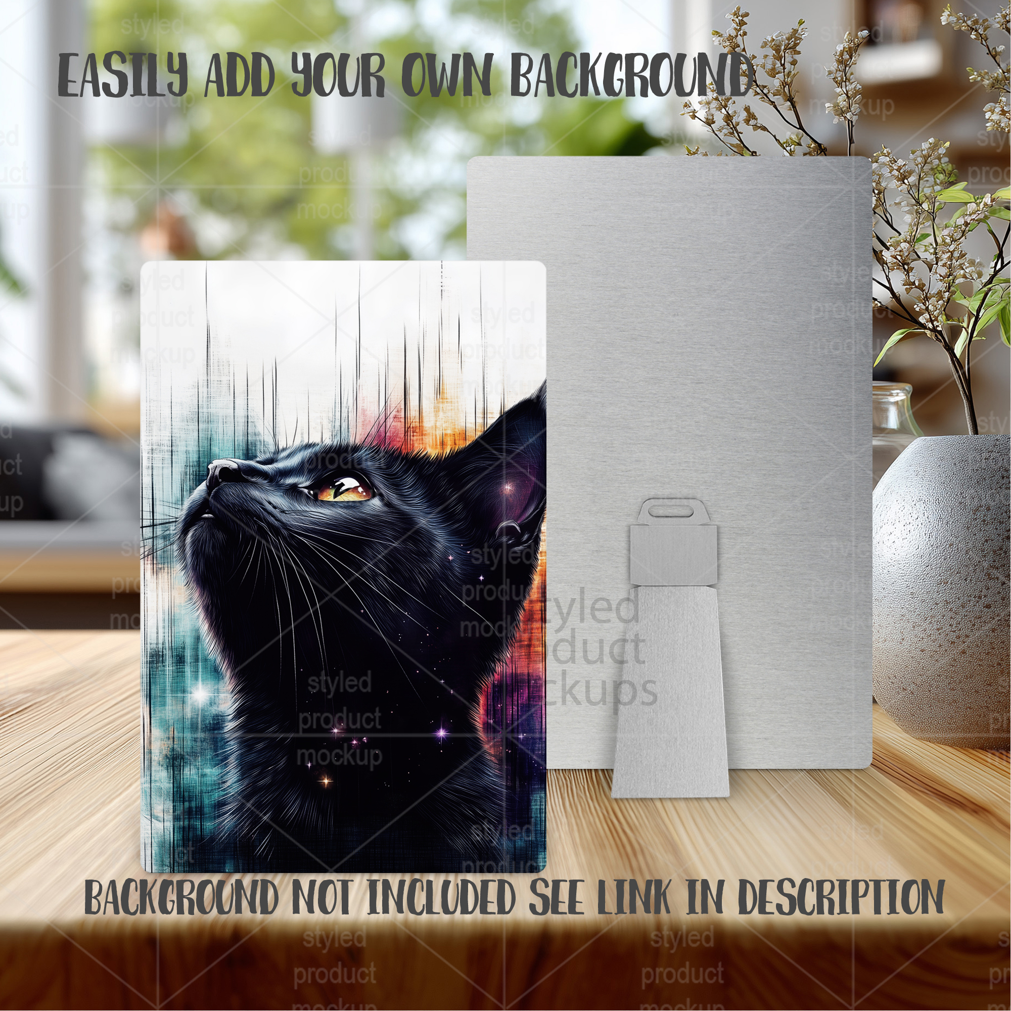 8x12 Aluminum Photo Panel Mockup
