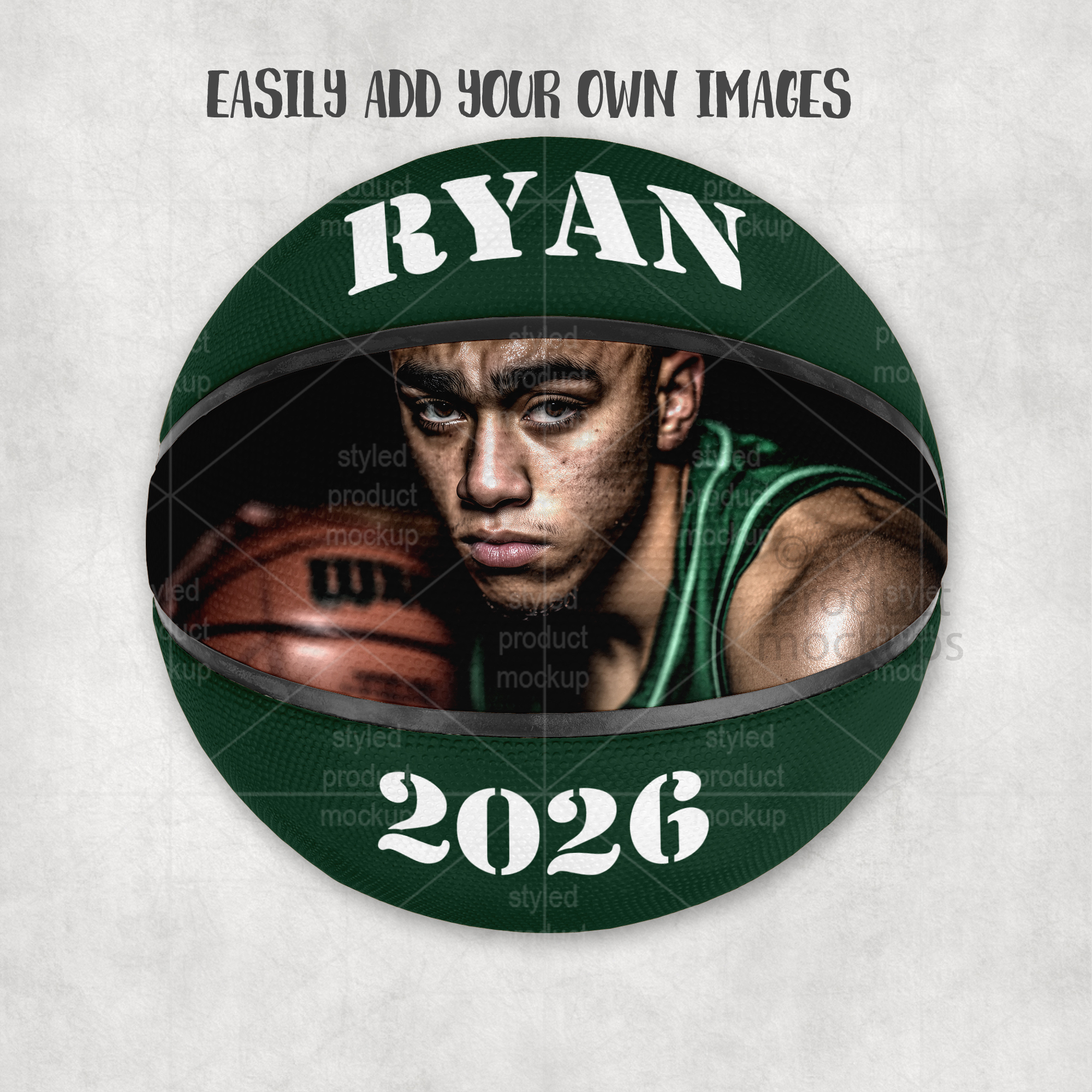 Basketball Panel Mockup