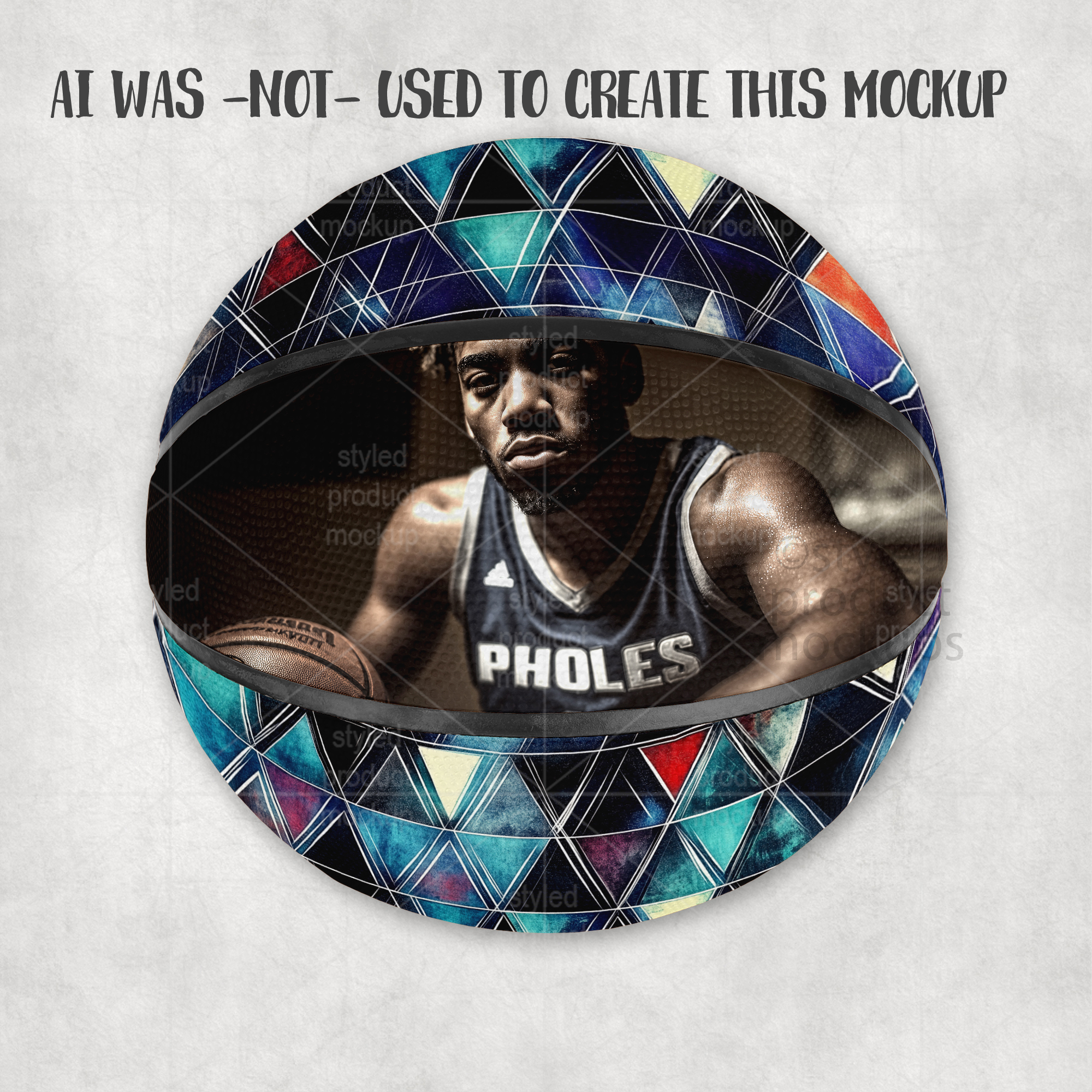 Basketball Panel Mockup