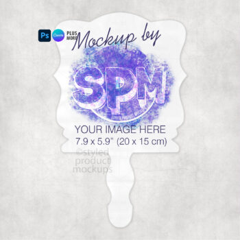 Graduation Fan Mockup